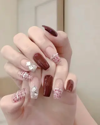 ネイル AND Nail 長さだし専門店のネイルデザイン