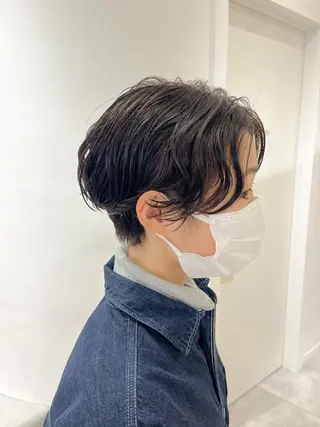 ショート パーマ 似合わせ/レイヤー/ ボブ/西島 絢香のヘアスタイル