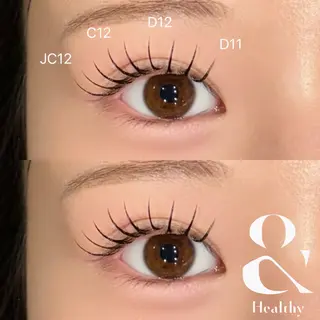 マツエク・マツパ Olivia 村上のマツエク・マツパデザイン