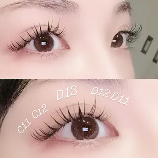 マツエク・マツパ meMe anela yumiのマツエク・マツパデザイン