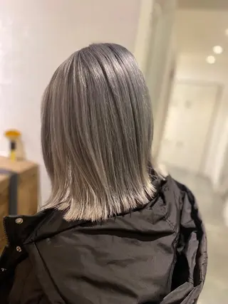 カラー 髪質改善/縮毛矯正/ ブリーチ/荊尾のヘアスタイル