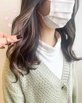 ミディアム カラー EMANON新宿東口所属・新宿駅近♡個室 ♡関口三都季🌜のヘアスタイル