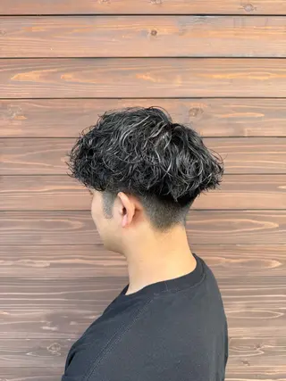 パーマ メンズパーマ特化 亮太のヘアスタイル