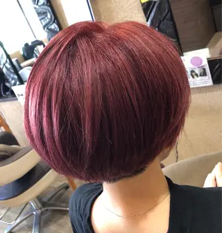 ショート カラー 森田 真由のヘアスタイル