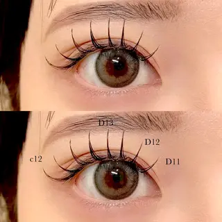 マツエク・マツパ 長尾 桃果 🫧 eyelistのマツエク・マツパデザイン