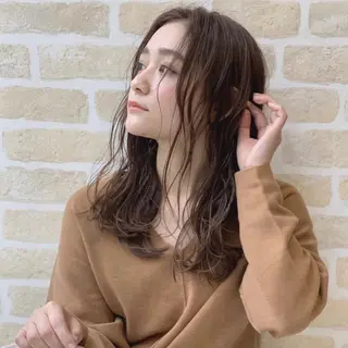 セミロング 冨木 雄斗のヘアスタイル