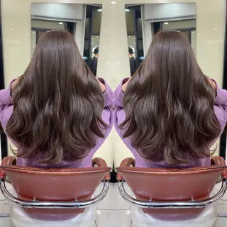 セミロング Y Uのヘアスタイル