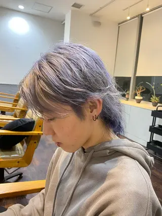 ミディアム ALBUM  池袋所属・ショート/レイヤー/ パーマ特化/笠原翔一のヘアスタイル