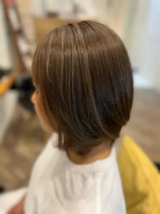 ミディアム カラー ⭐️ アユミ⭐️のヘアスタイル