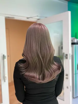 ミディアム カラー ヘアアレンジ レイヤーカット/トレ ンド🎀Saki🎀のヘアスタイル