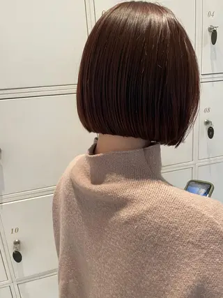 ミディアム カラー 鶴岡で縮毛矯正なら お任せ！ハヤシナオミのヘアスタイル