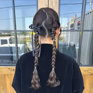 ヘアアレンジ 加藤 結奈のヘアスタイル