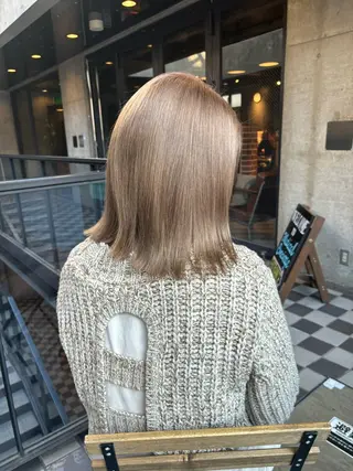 ミディアム 🌺KANA🇺🇸 海外トレンドヘアのヘアスタイル