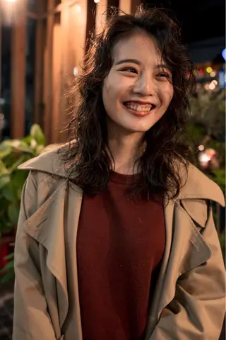 セミロング パーマ Genta @gegege75のヘアスタイル