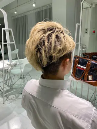 ショート メンズ VANCY所属・uchida daikiのヘアスタイル