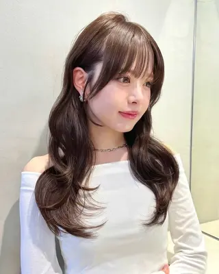 ロング 大宮🤍髪質改善 韓国ヘア🪽なるのヘアスタイル