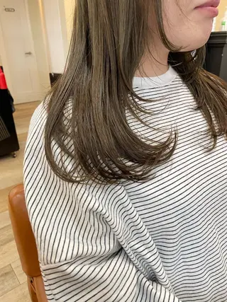 ロング 亀川蓮 Agu hairのヘアスタイル