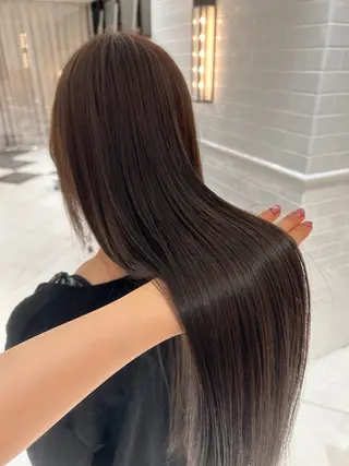 ロング カラー chord seventh コードセブンス所属・Manaka ☺︎のヘアスタイル
