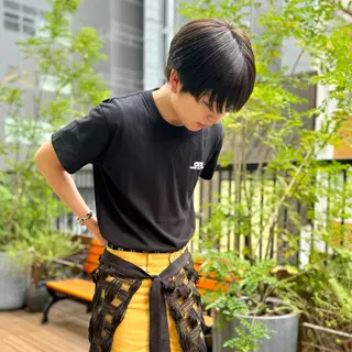 メンズ スパイキーショート 大人パーマ 丸山のヘアスタイル