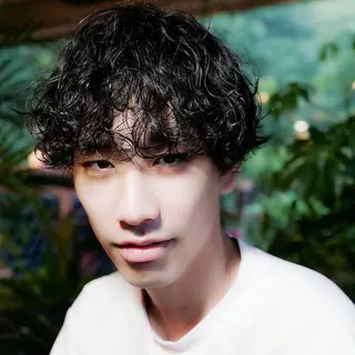 パーマ メンズ glunge所属・🎩glunge🎩 AYA💄のヘアスタイル