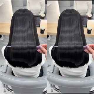 セミロング 韓国風/髪質改善/ Kiyoraのヘアスタイル