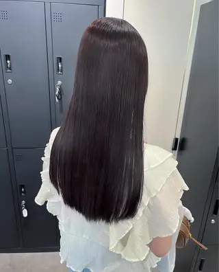 ロング ダブルカラー🫐 /まゆ🎀のヘアスタイル