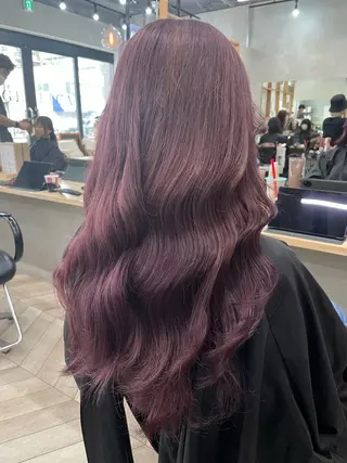 ロング カラー 三谷 浩也のヘアスタイル