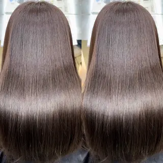 セミロング 髪質改善/縮毛矯正/ 韓国ヘア/矢野のヘアスタイル