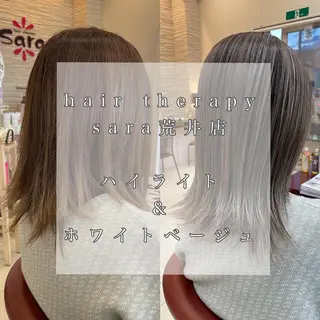 ショート カラー パーマ メンズ キッズ マツエク・マツパ sara 荒井店のヘアスタイル