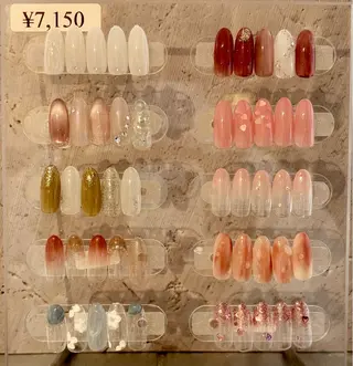 ネイル 亀山 ゆらのネイルデザイン