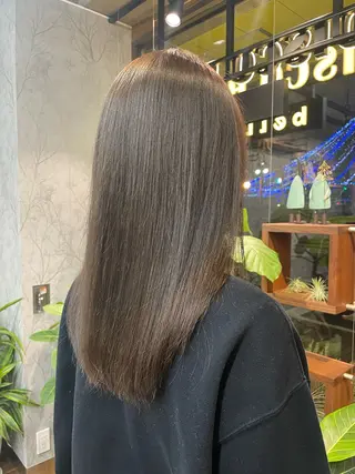 ミディアム カラー スタイリスト /YUNAのヘアスタイル