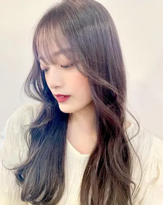 ロング ヘアアレンジ レイヤーカット ✨️進藤ひかりのヘアスタイル