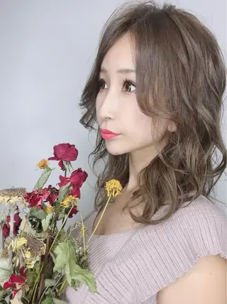ミディアム 髪質改善 jewel box~私のトリートメント~東梅田店所属・💎髪質改善専門 jewel boxのヘアスタイル