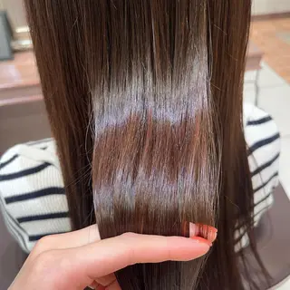 ロング パーマ ナチュラル暖色カラー 🤎 佐藤栞のヘアスタイル