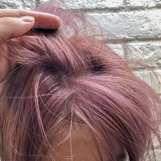 ショート カラー メンズ ブリーチ/美髪矯正 垢抜けヘア/そらのヘアスタイル