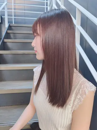 ロング 西新/siohair 似合わせ/石尾刻矢のヘアスタイル