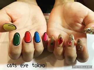 ネイル マツエク・マツパ Cat's eye TOKYO 新宿店のネイルデザイン