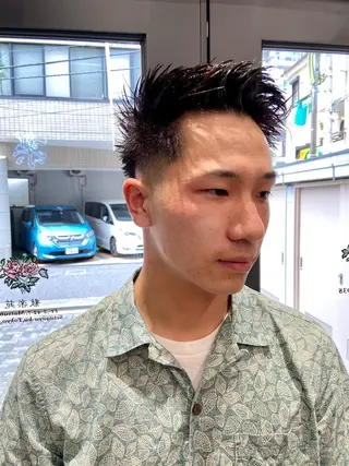 ショート メンズ FM【エフエム】HAVANA所属・💈圧倒的メンズ特化 明大前美容師💈のヘアスタイル