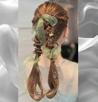 ロング 島崎 穂乃香のヘアスタイル