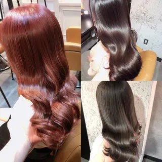 ロング カラー 美髪❣️縮毛矯正/ 髪質改善✨/山本のヘアスタイル