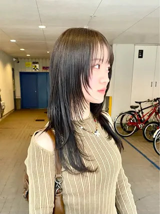 ロング カラー ハイトーン/レイヤー /ウルフ⭐️永田⭐️のヘアスタイル