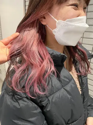 カラー Happiness王寺所属・髪質改善カラー 🫧萩原のヘアスタイル