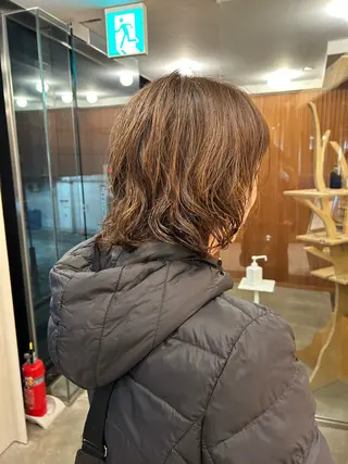 ミディアム 🌞アオキ サキ🕊のヘアスタイル