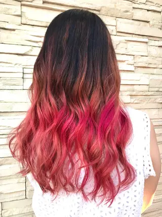 ロング カラー 透明感カラーブリーチ 🌼シゲモトアヤ🌼のヘアスタイル