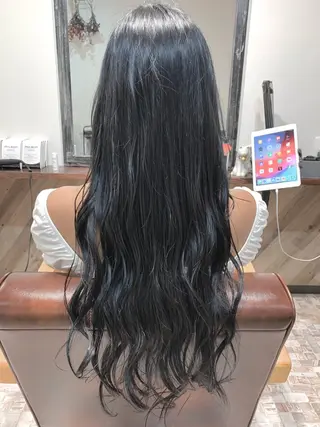 ロング カラー 神野 洸都のヘアスタイル