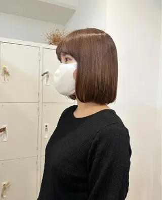 ミディアム カラー 梅田/柔らかカラー/ オオハシ リナコのヘアスタイル