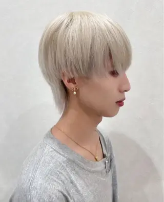 ショート カラー メンズ fifth天神メンズ 真杉虎太郎のヘアスタイル