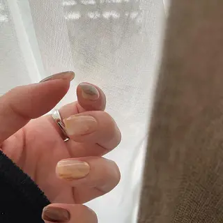 ロング カラー パーマ ヘアアレンジ メンズ キッズ ネイル マツエク・マツパ アイブロウ 🍃伏見 / soL nail / aiのネイルデザイン