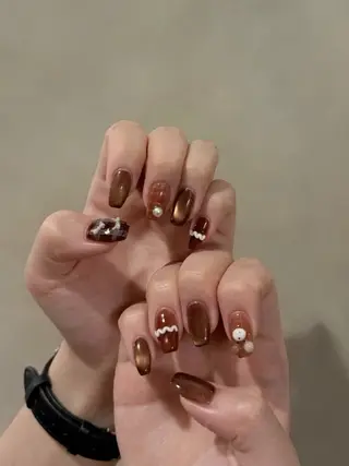 ネイル 渋谷ネイルサロン nicolenailのネイルデザイン