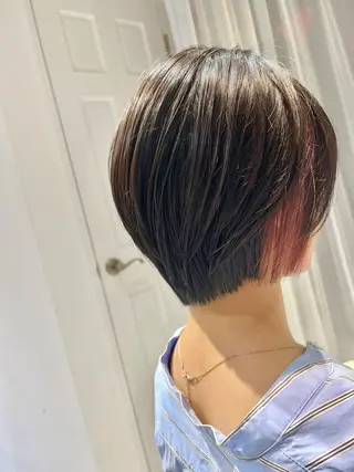 ショート ボブ/レイヤー/ 茉莉花のヘアスタイル